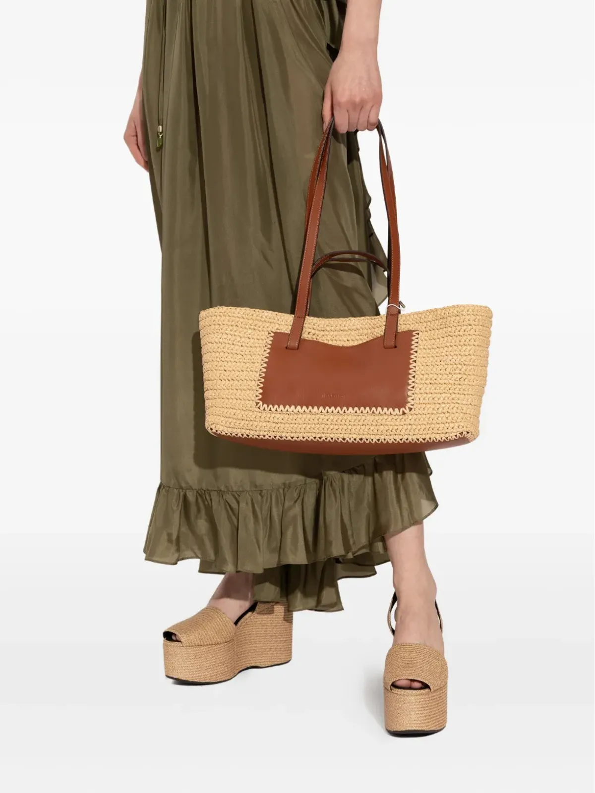 Ulla Johnson Lali E/W トートバッグ - 画像2