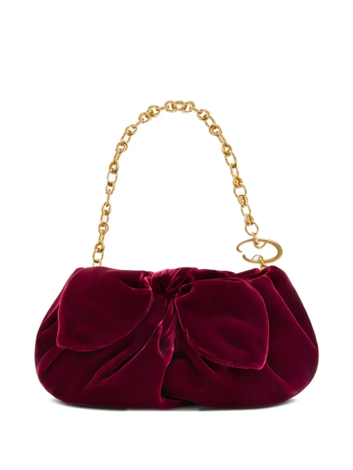 Oscar de la Renta リボンモチーフのクラッチバッグ - 画像1