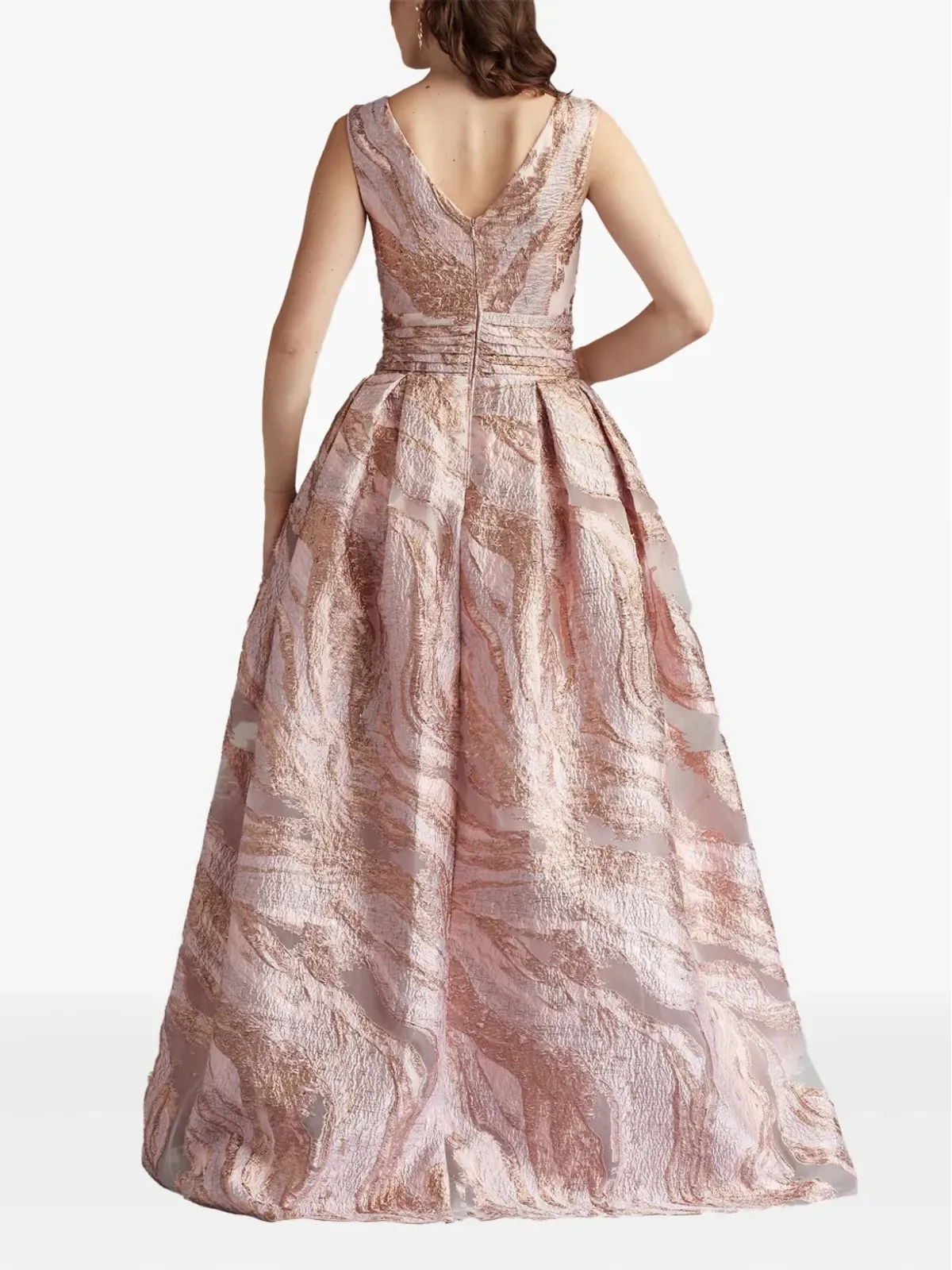 Tadashi Shoji フォンテーヌ ガウン ドレス - 画像3