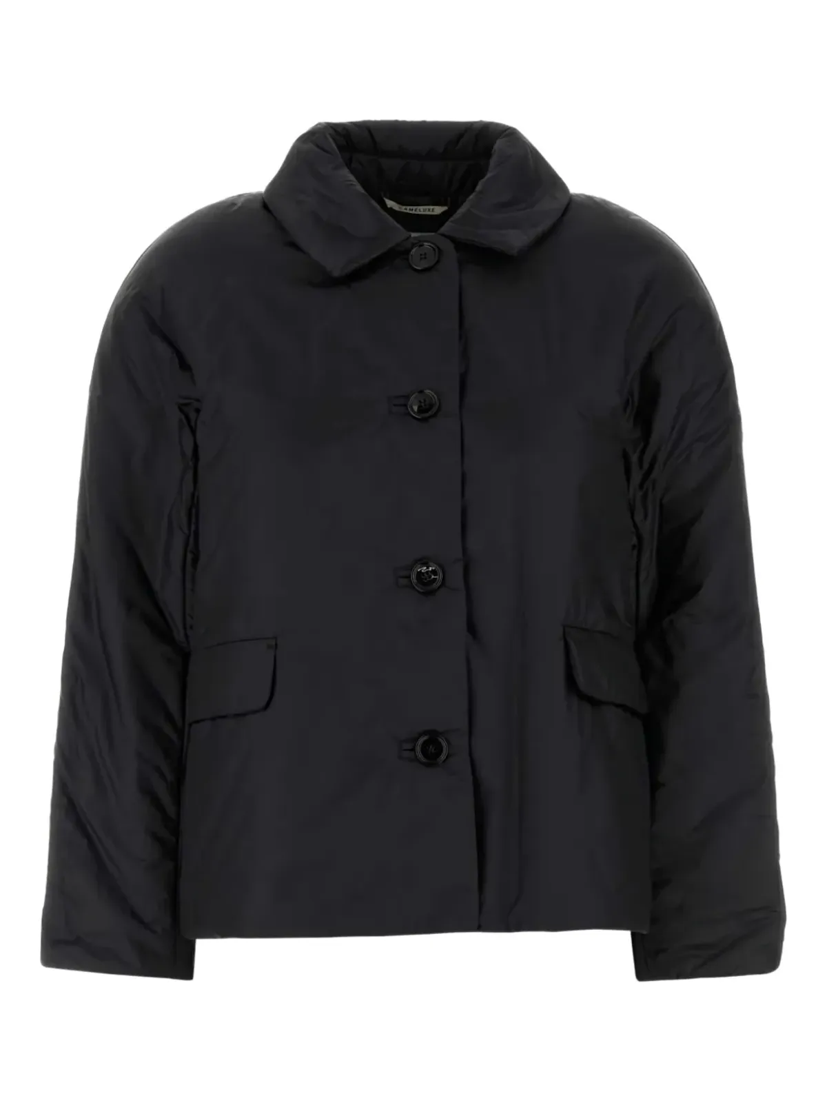 Max Mara グリーンズ パディッド ボタン留め ジャケット - 画像1