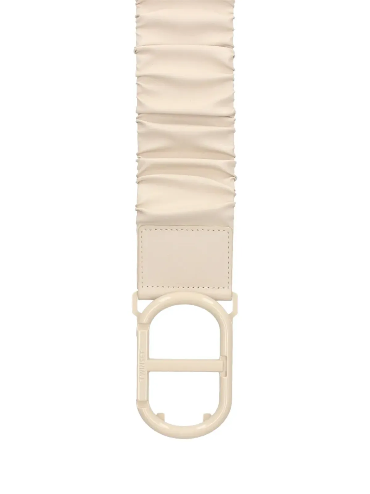 TWINSET プリーツバックルベルト - Neutrals - 画像5