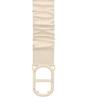 TWINSET プリーツバックルベルト - Neutrals - サムネイル5