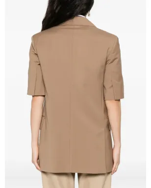 Max Mara OTTUSO 半袖ノッチドラペル ブレザー - サムネイル4