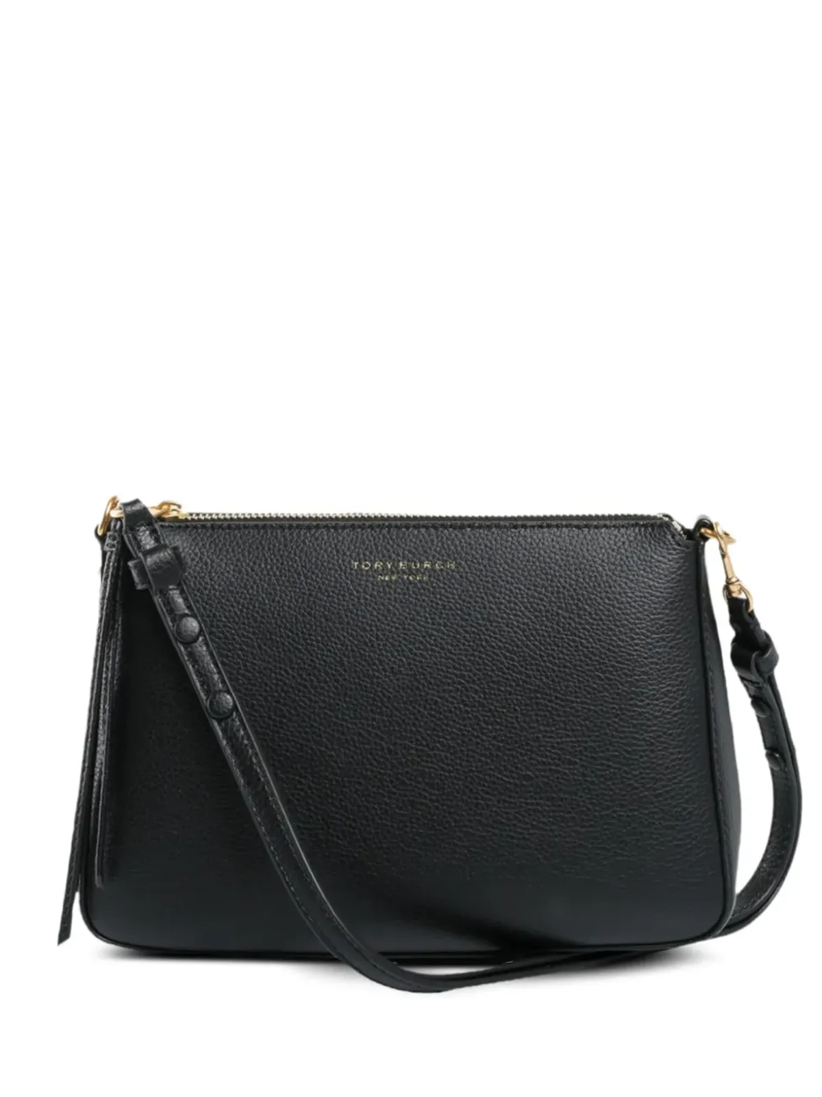 Tory Burch ペリー ジップトップ レザー ショルダーバッグ - 画像1