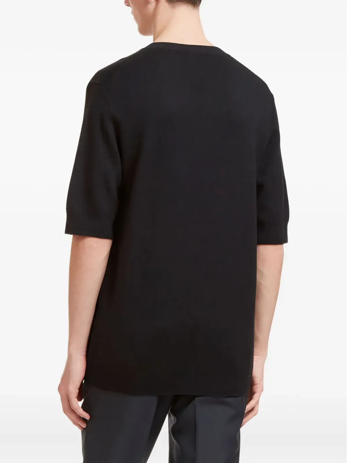 Aiezen クルーネック半袖Tシャツ - 画像4