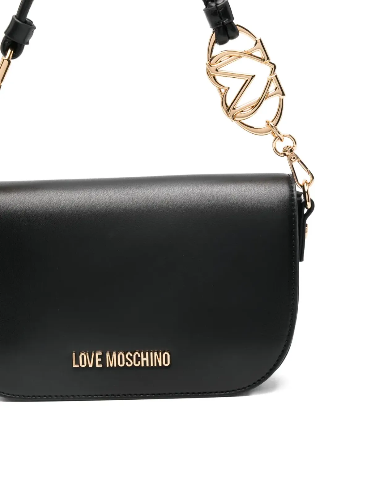 Love Moschino チェーン装飾ショルダーバッグ - 画像4
