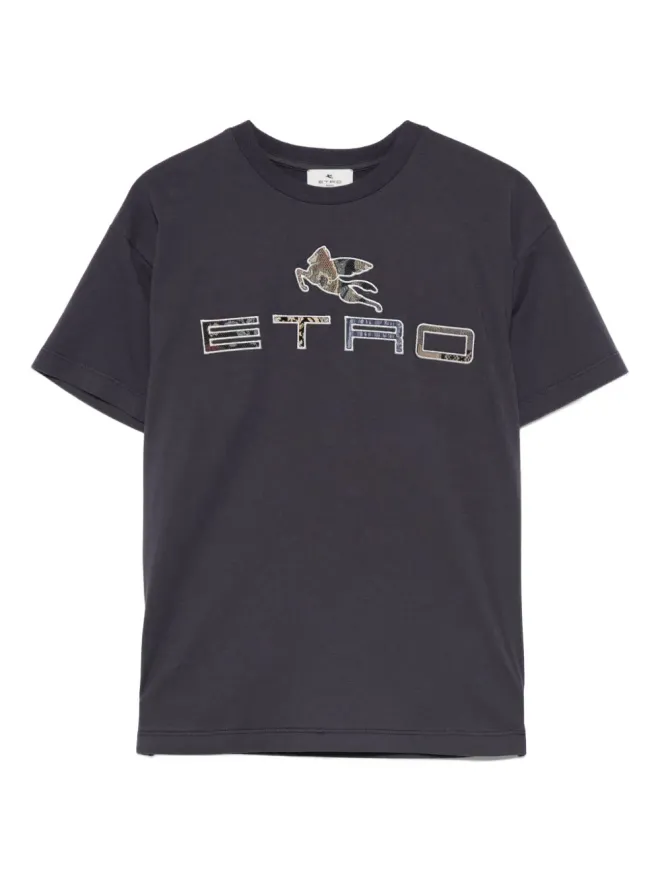 ETRO KIDS ETRO KIDS ペガサスモチーフ コットンTシャツの商品画像