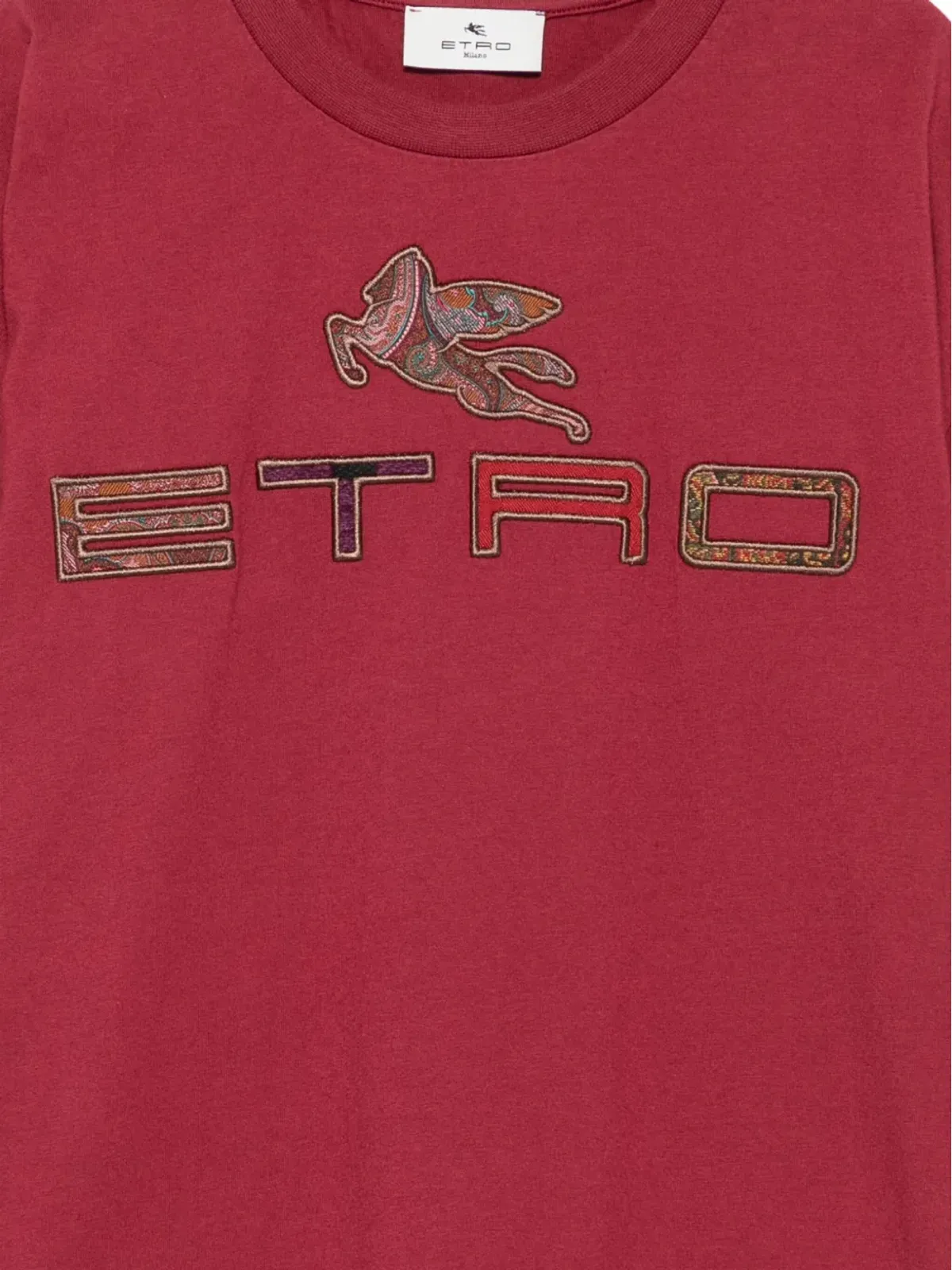 ETRO KIDS ペガサスモチーフ Tシャツ - 画像3
