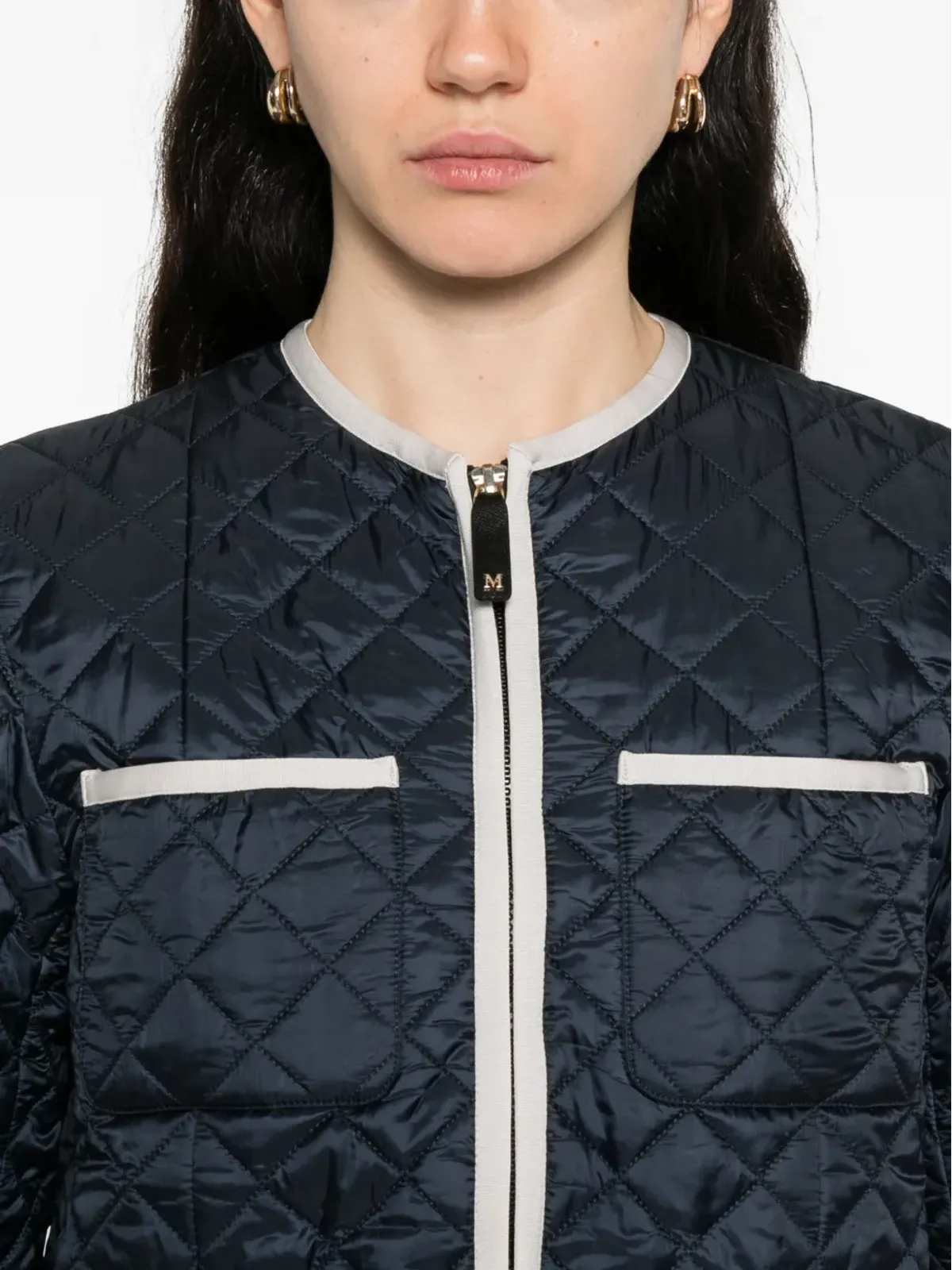 Max Mara CELESTE キルテッドポケットジャケット - 画像5