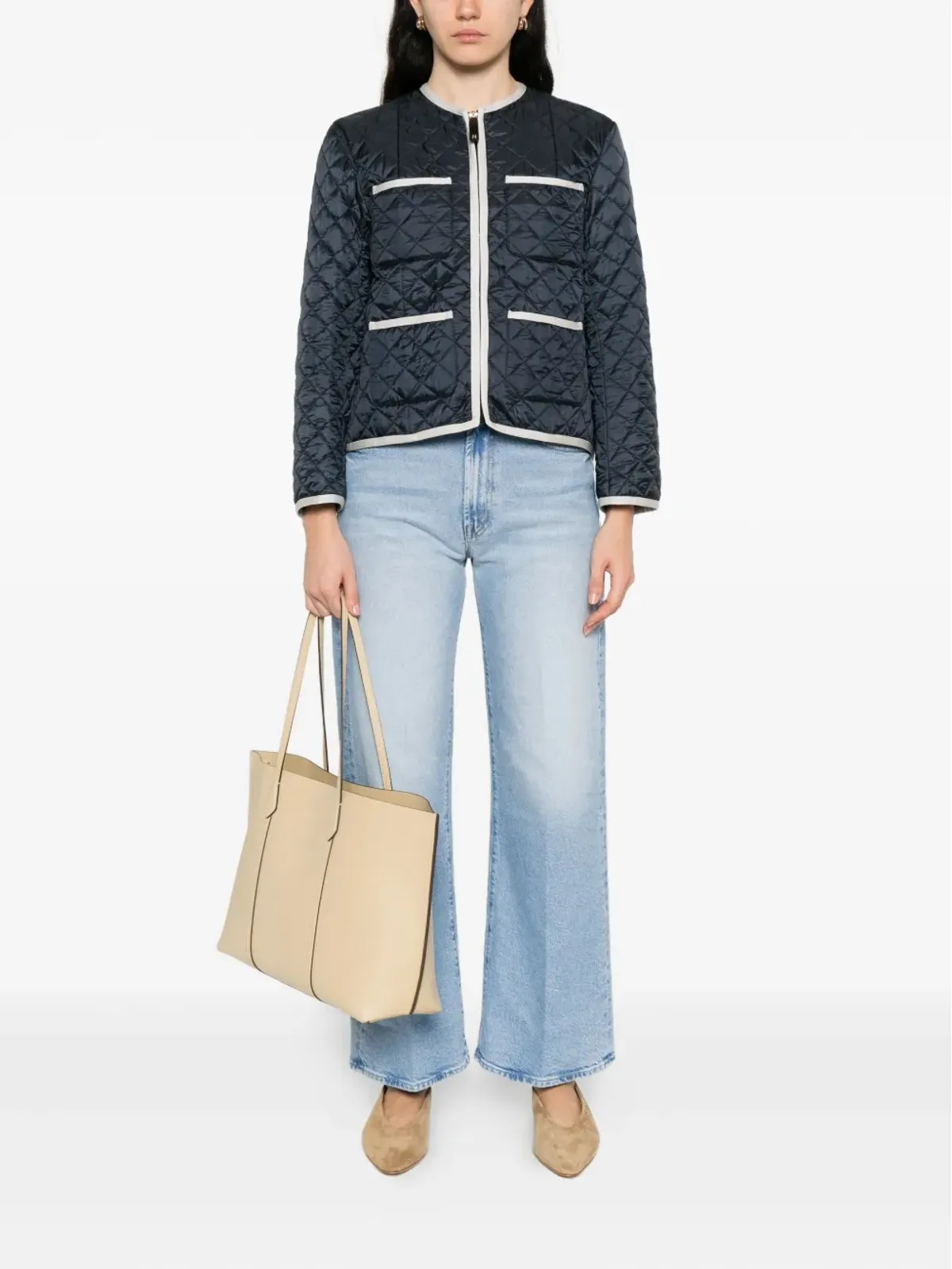 Max Mara CELESTE キルテッドポケットジャケット - 画像2