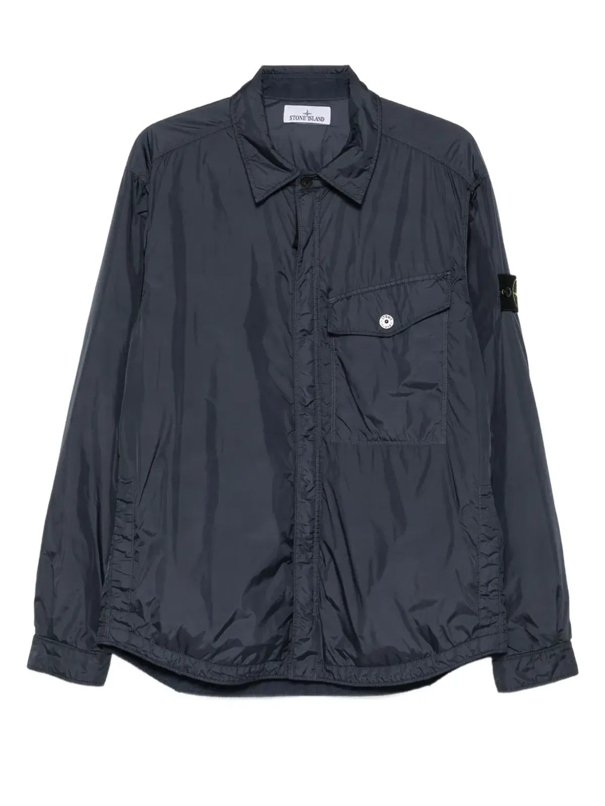 Stone Island ジップファスナー ポケット ジャケット - ブルー - 画像1