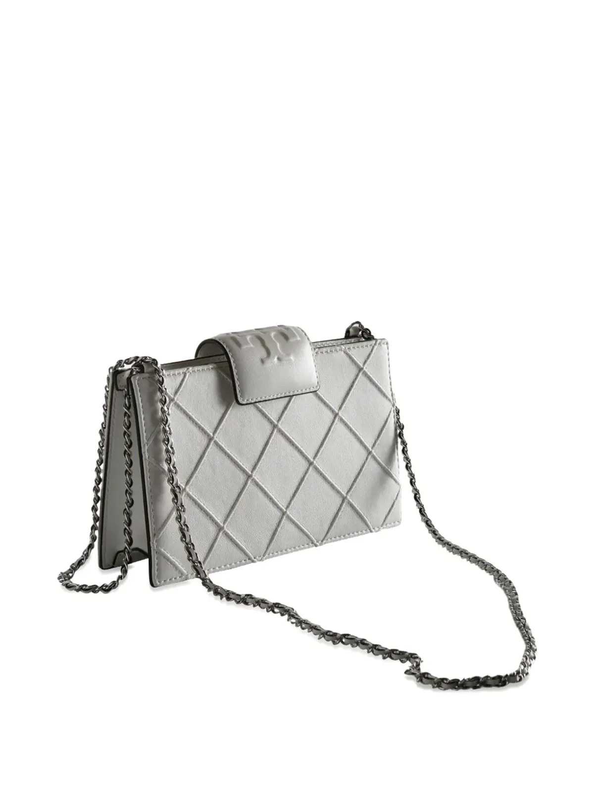 Tory Burch ミニ Fleming キルティング チェーン クロスボディバッグ - 画像3