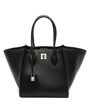 Ermanno Scervino マギー・ターンロック・レザー・トートバッグ - サムネイル1