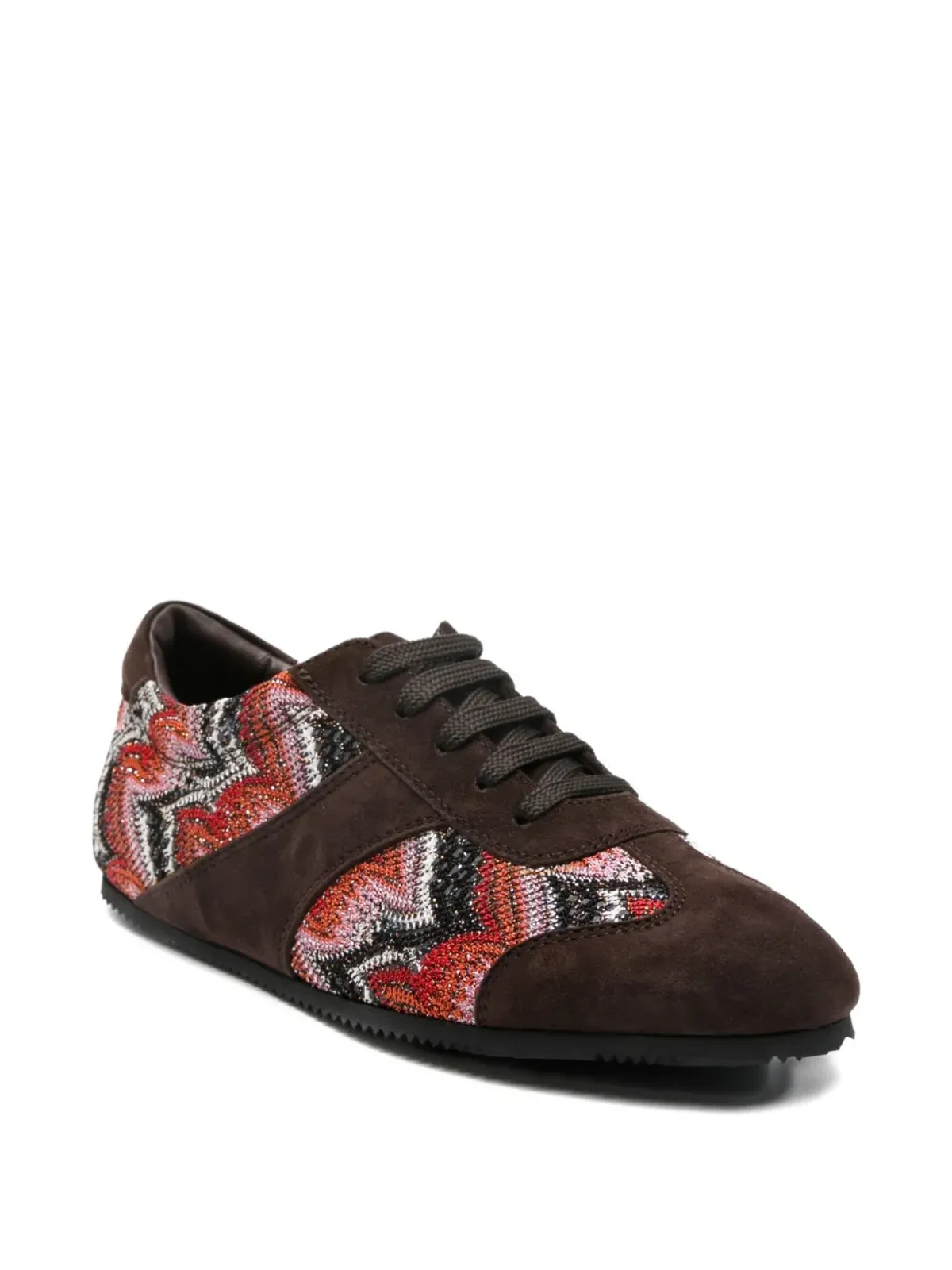 Missoni パターン柄スエードトレーナー - 画像2