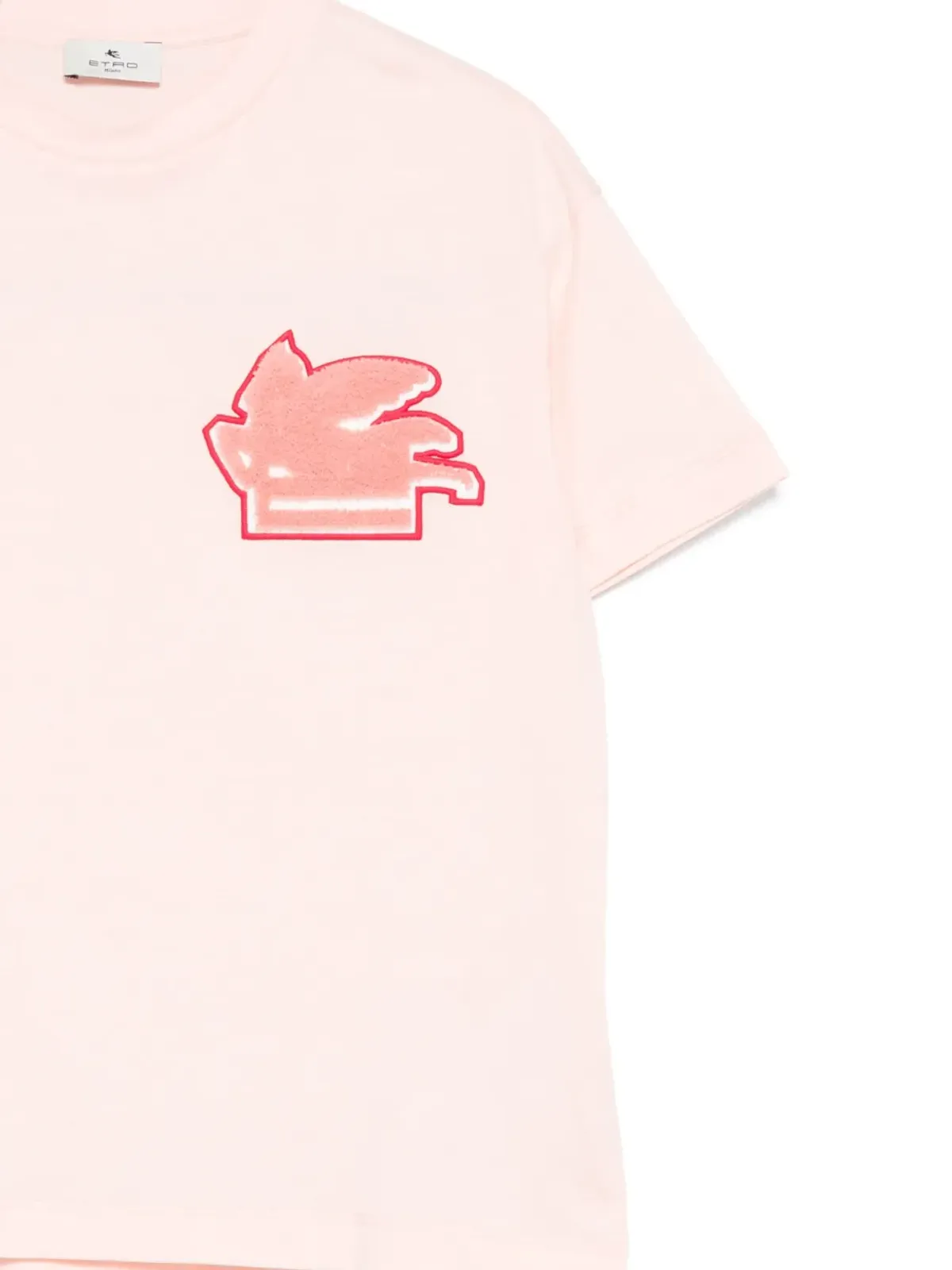 ETRO KIDS Pegaso-patch T-shirt - 画像3