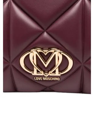Love Moschino キルテッドチェーンストラップ トートバッグ - サムネイル4