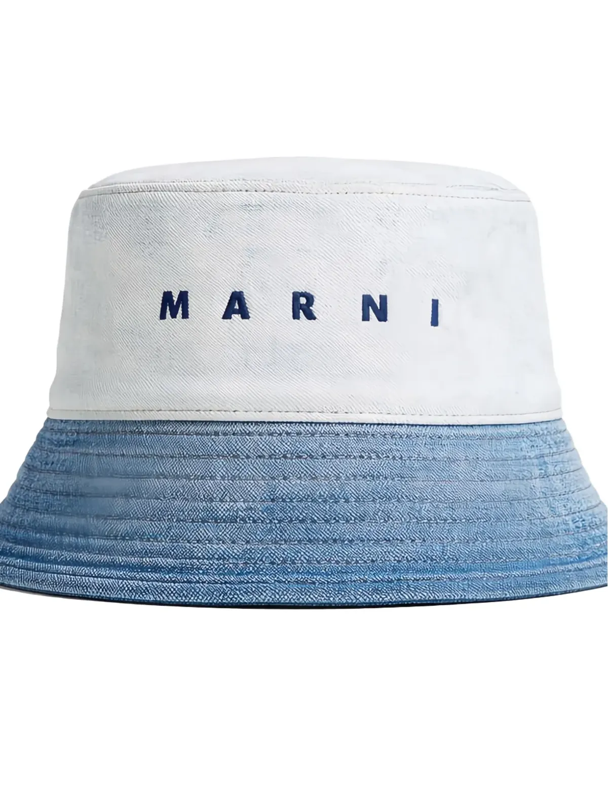 Marni ロゴデニムバケットハット - 画像2