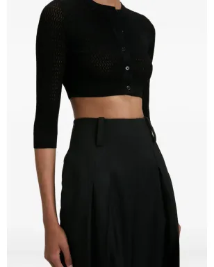Victoria Beckham クロップドカーディガン - サムネイル5
