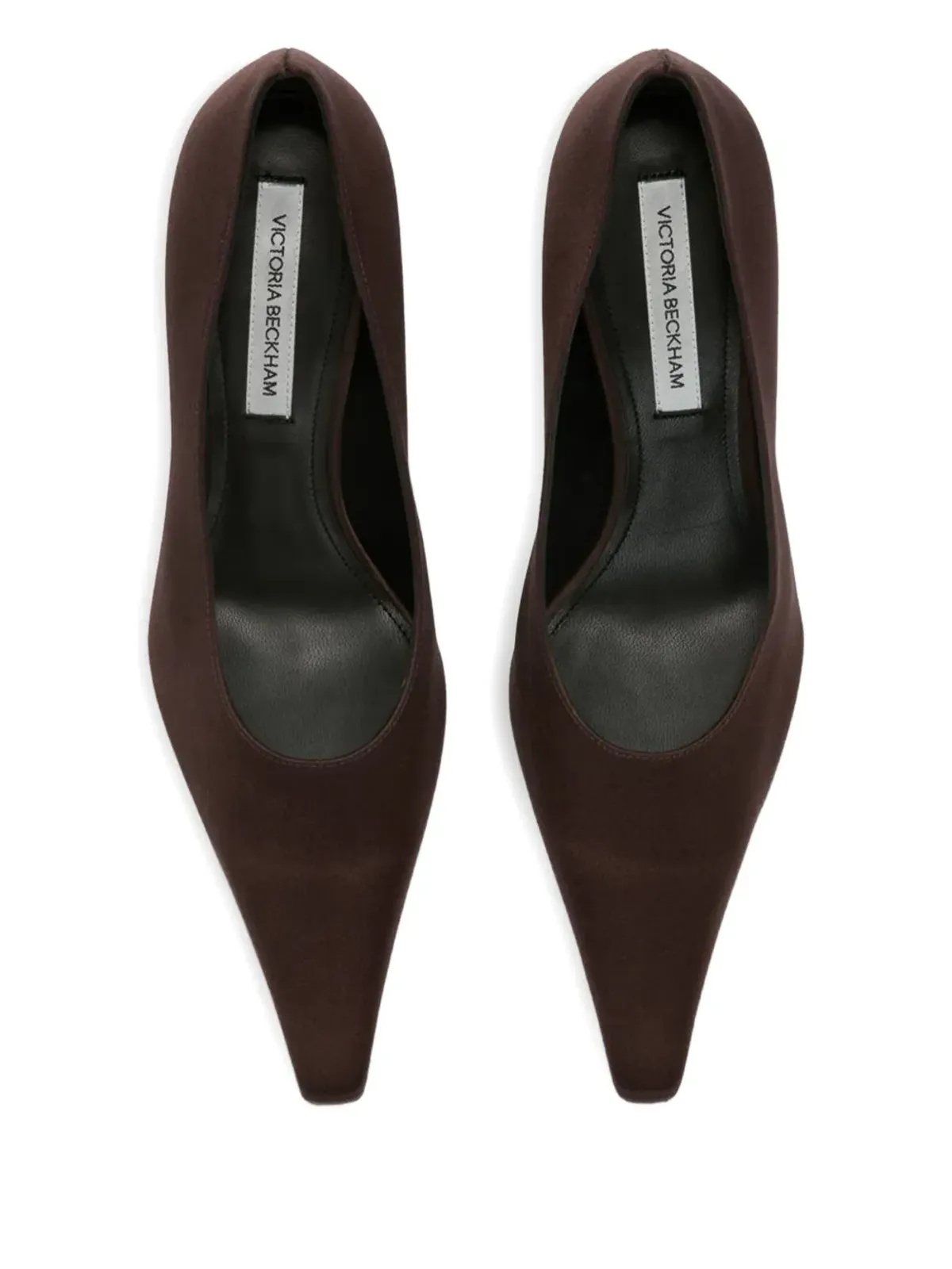 Victoria Beckham 75mm ポインテッドトゥパンプス - ブラウン - 画像4