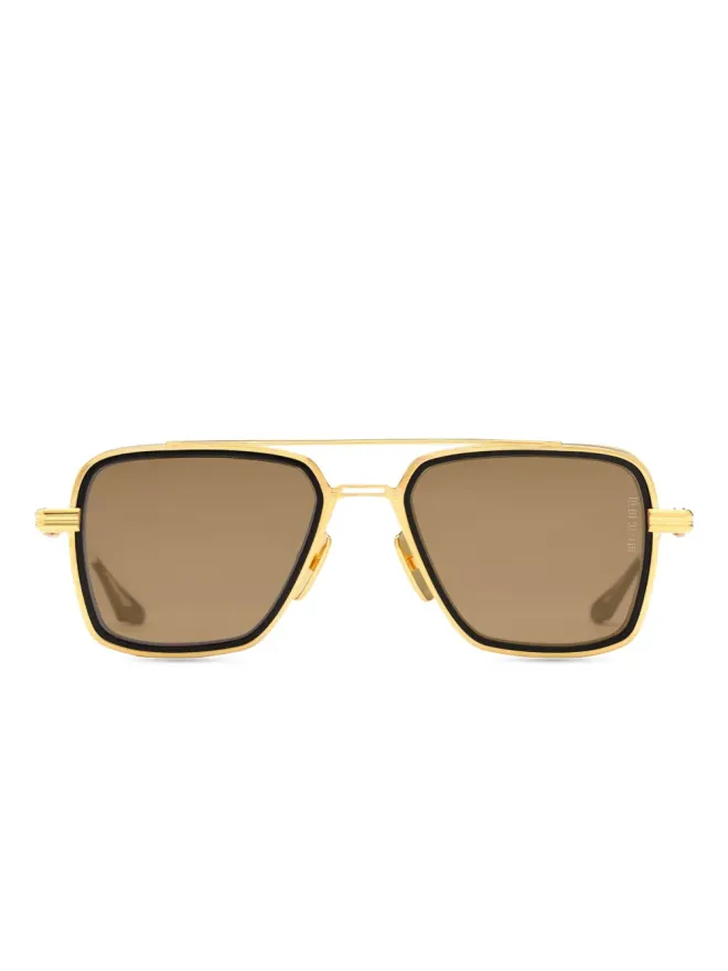 Dita Eyewear Dita Eyewear チタン製スクエアフレーム サングラスの商品画像
