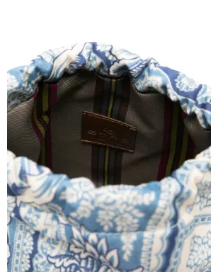 ETRO KIDS ペイズリーパターンのドローストリング バケットバッグ - サムネイル4