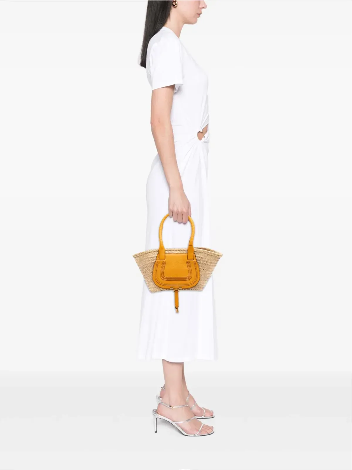 Chloé Pre-Owned マルシー バスケット トートバッグ - 画像2