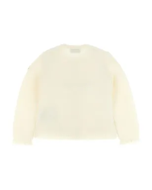 Moncler Enfant ウール混紡 中綿入りジャケット - ホワイト - サムネイル2