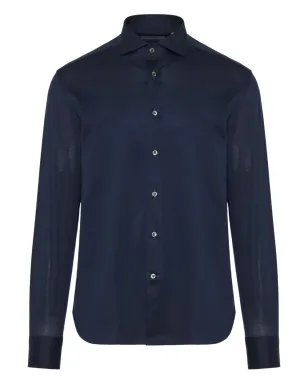 Corneliani 長袖ボタン留めシャツ - ブルー - サムネイル1