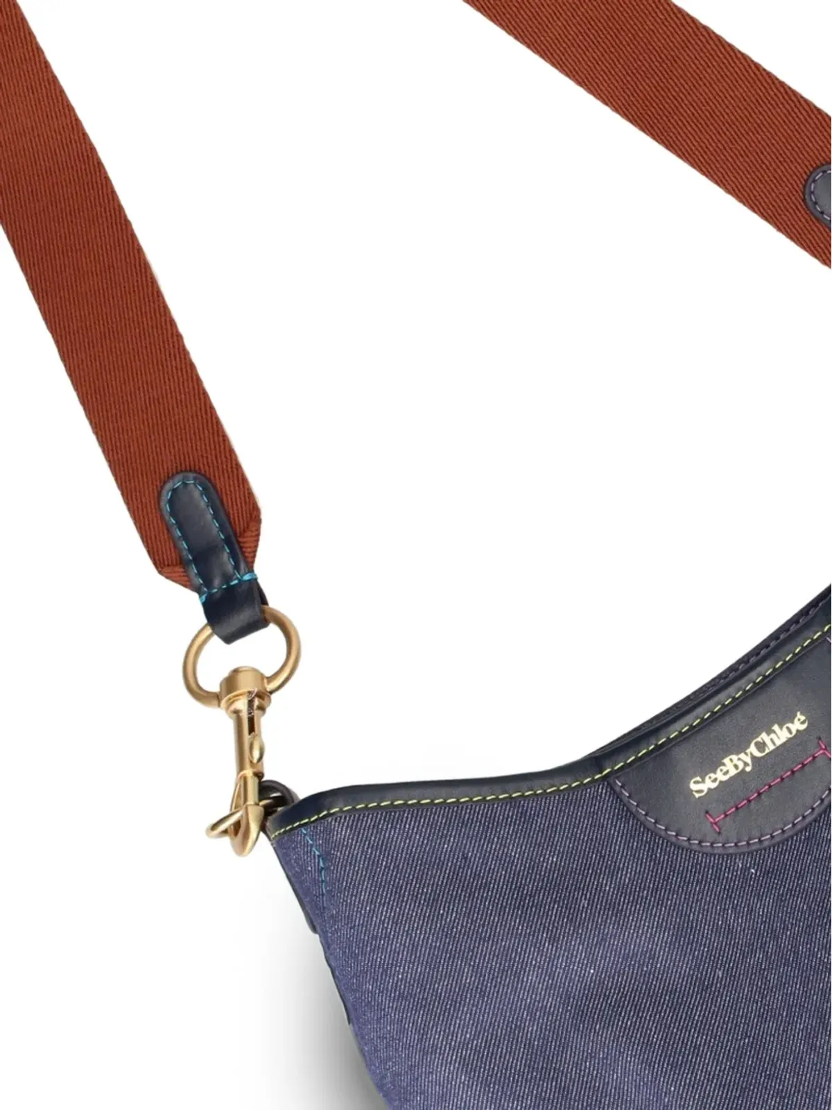 See by Chloé デニムショルダーバッグ - 画像4
