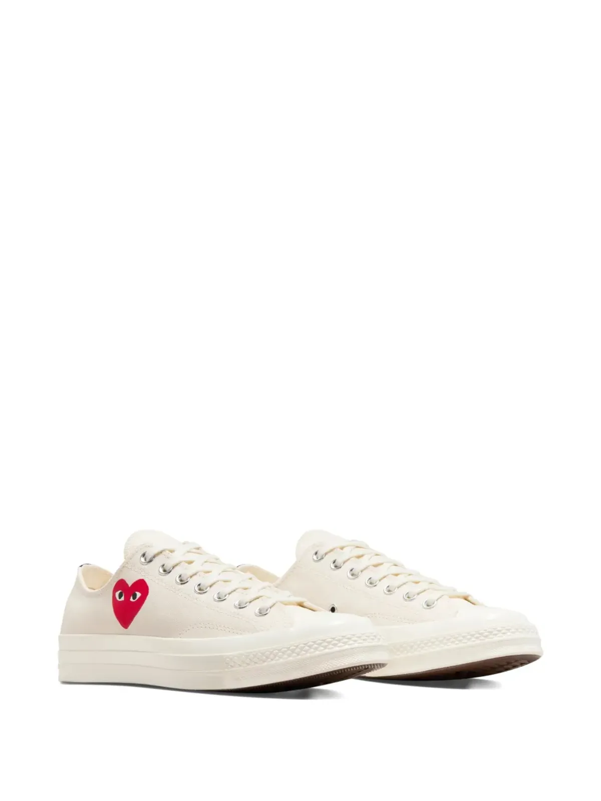 Comme Des Garçons Play x Converse Chuck 70 ハートロゴ スニーカー - 画像2