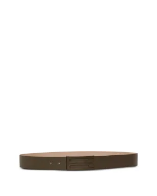 Victoria Beckham ロゴバックルレザーベルト - サムネイル1