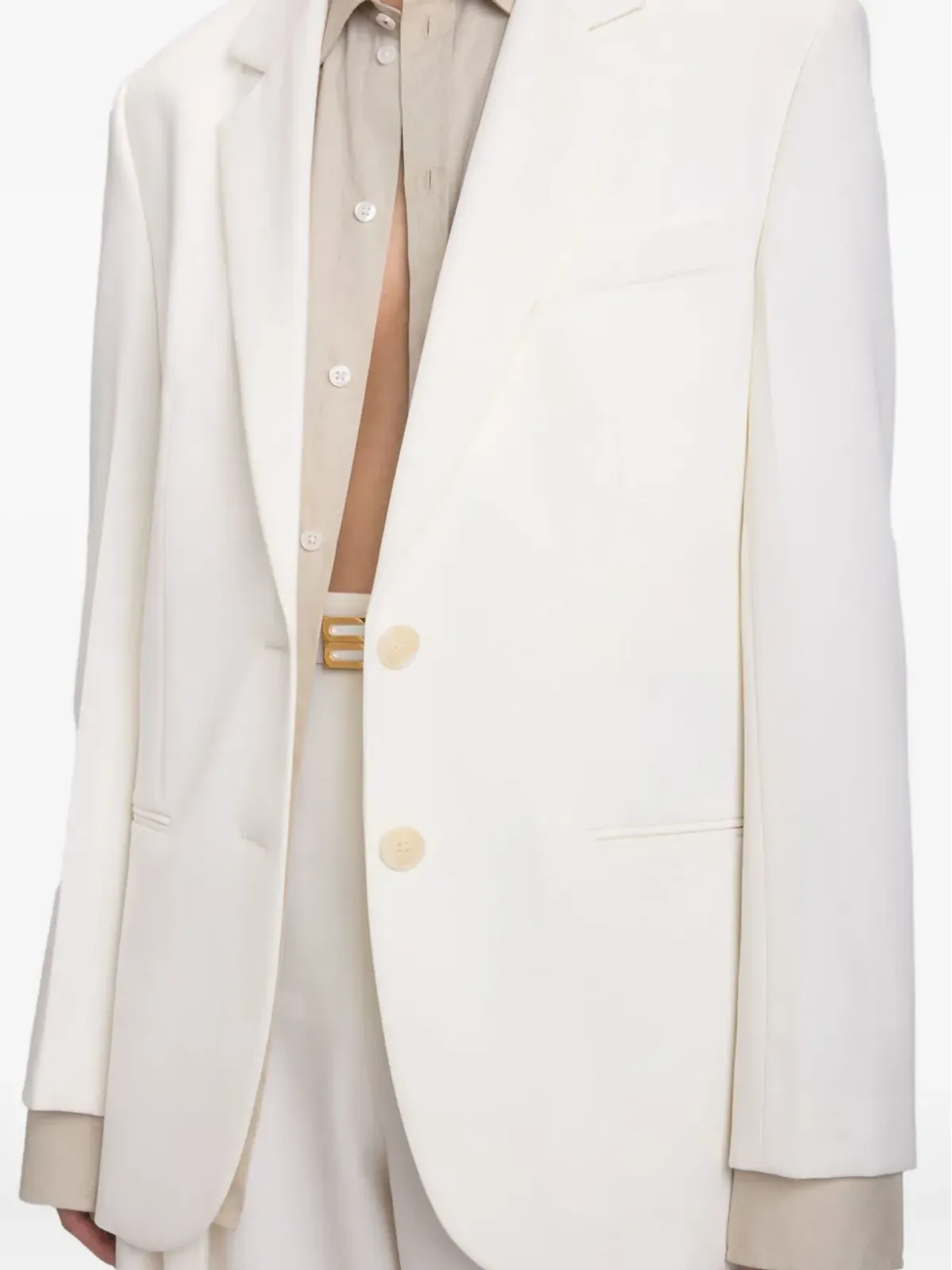 Victoria Beckham テーラードウールジャケット - 画像5