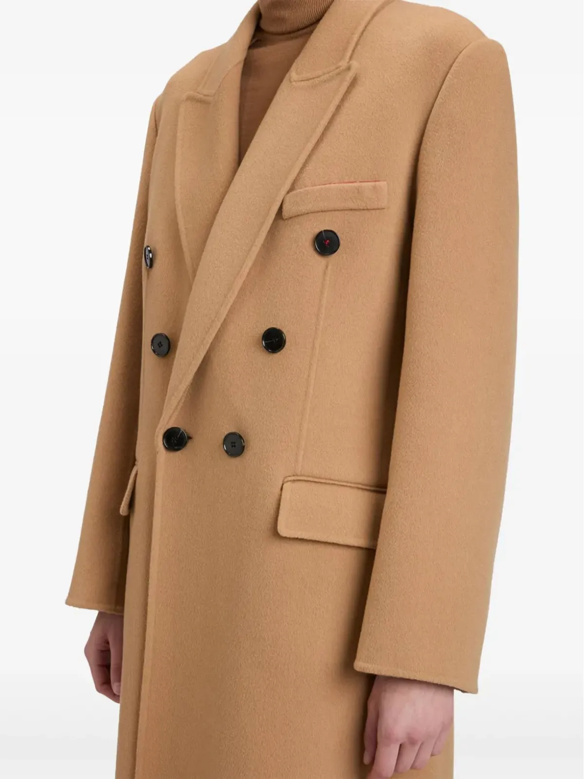 Victoria Beckham ダブルブレスト ウールコート - 画像5