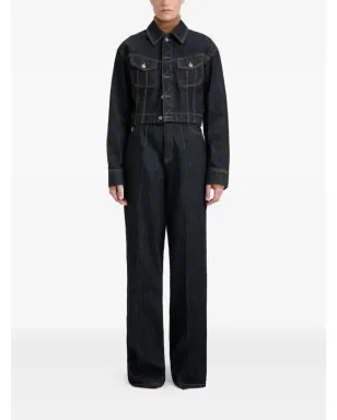 Victoria Beckham ボタン留めデニムジャケット - サムネイル2