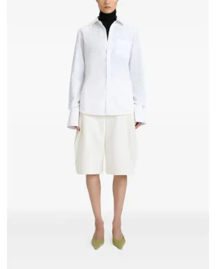 Victoria Beckham タブディテール膝丈ショーツ - サムネイル2