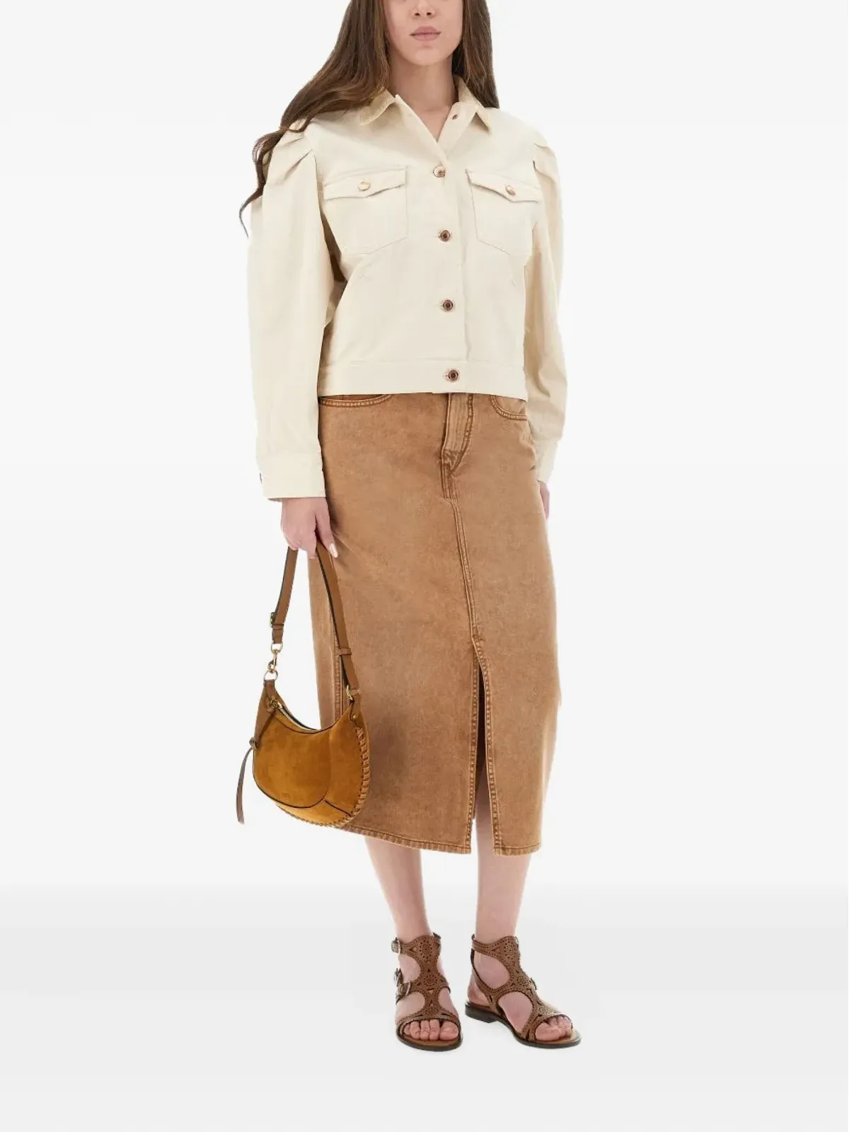 ISABEL MARANT パフスリーブ ポケットジャケット - 画像2