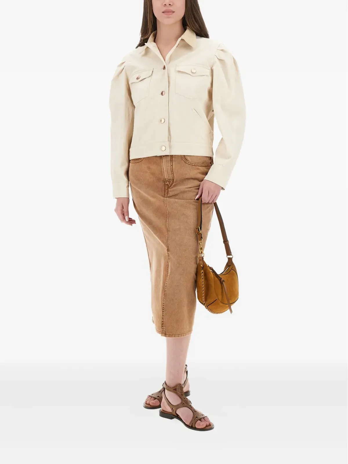 ISABEL MARANT デニムスカート（フロントスリット） - 画像2
