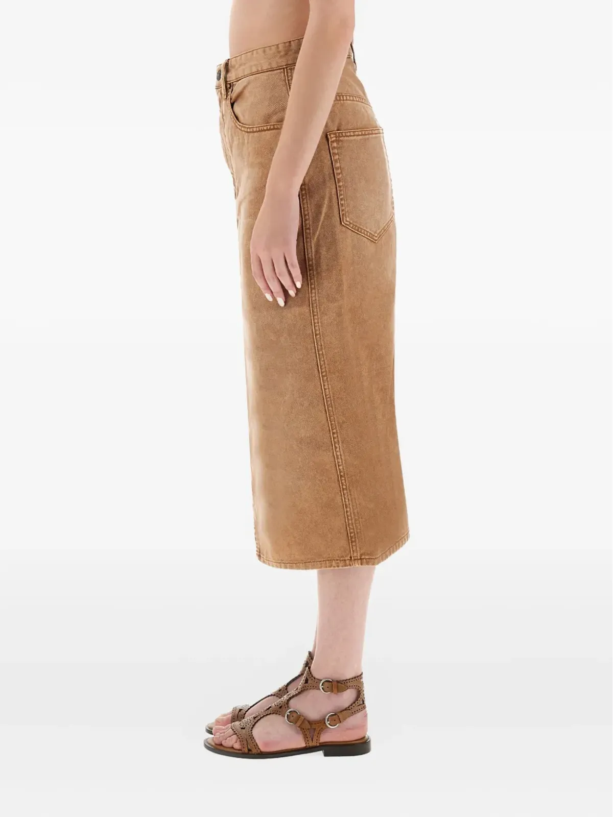 ISABEL MARANT デニムスカート（フロントスリット） - 画像3