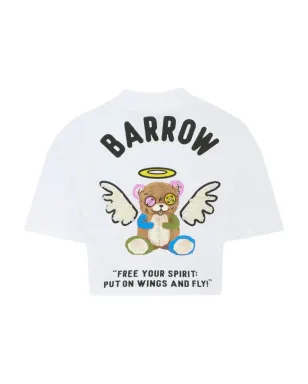 Barrow kids pangel-wing コットン Tシャツ（ホワイト） - サムネイル2