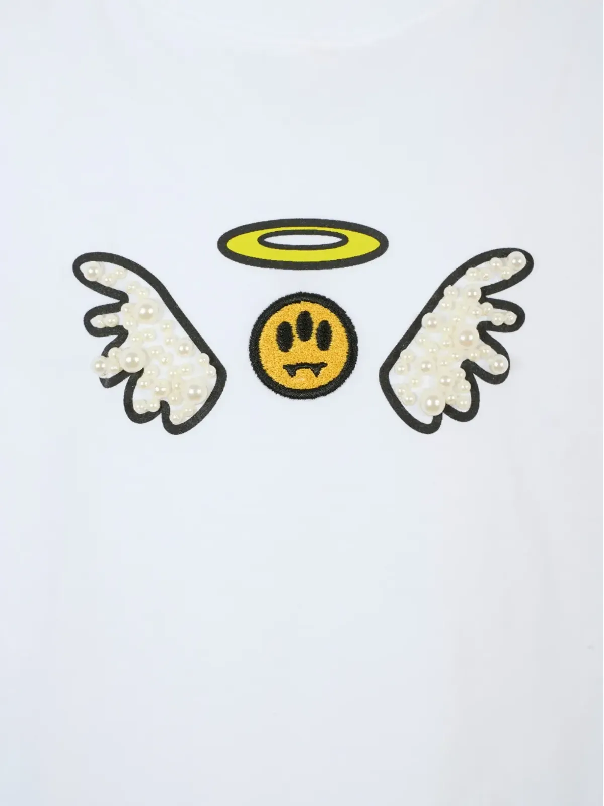 Barrow kids pangel-wing コットン Tシャツ（ホワイト） - 画像3