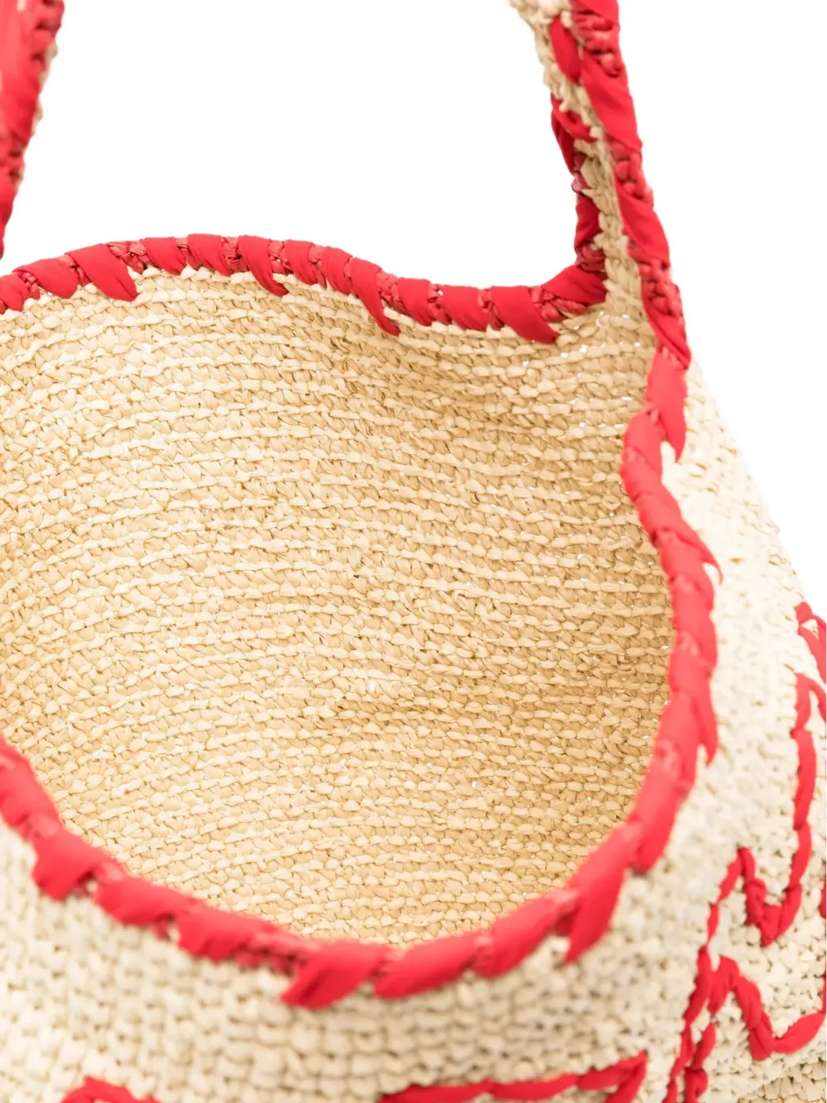 Marni ロゴ刺繍ペーパーショルダーバッグ - 画像5