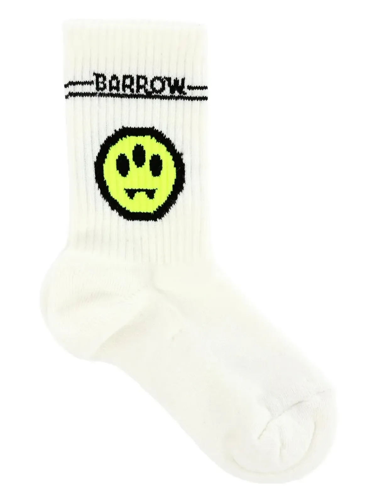 Barrow kids スマイリーフェイスリブソックス - 画像4
