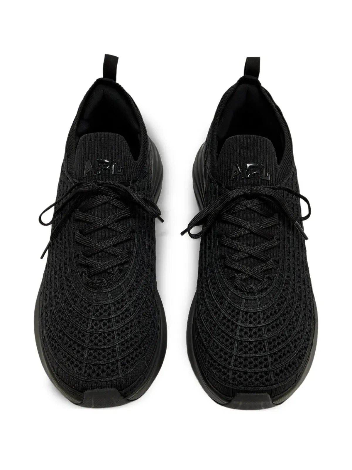 APL: ATHLETIC PROPULSION LABS テックLoom Zipline 編みニットスニーカー - ブラック - 画像2