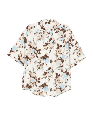 AMI Paris キャンプカラー花柄シャツ - サムネイル1