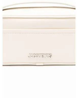 Jacquemus The Banet ロゴプレート付きレザーショルダーバッグ - サムネイル4