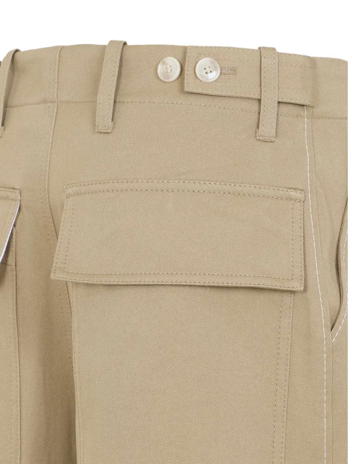 Marni ローズ刺繍ポケットパンツ - 画像3