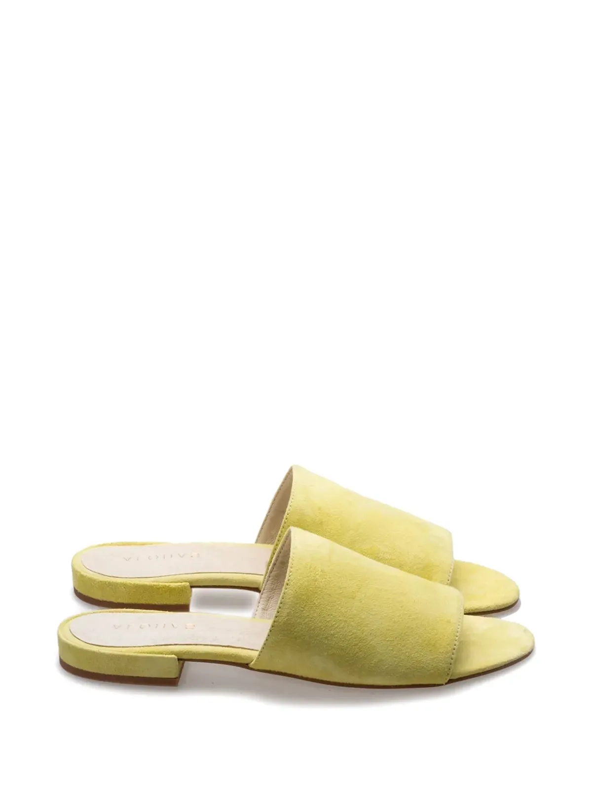 ALOHAS suede sandals - Yellow - 画像4