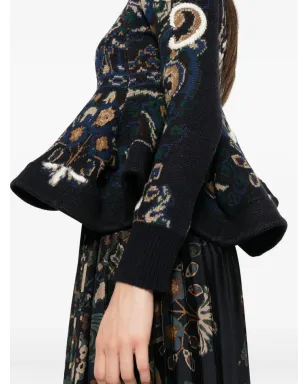 sacai 花柄モチーフのセーター - サムネイル5