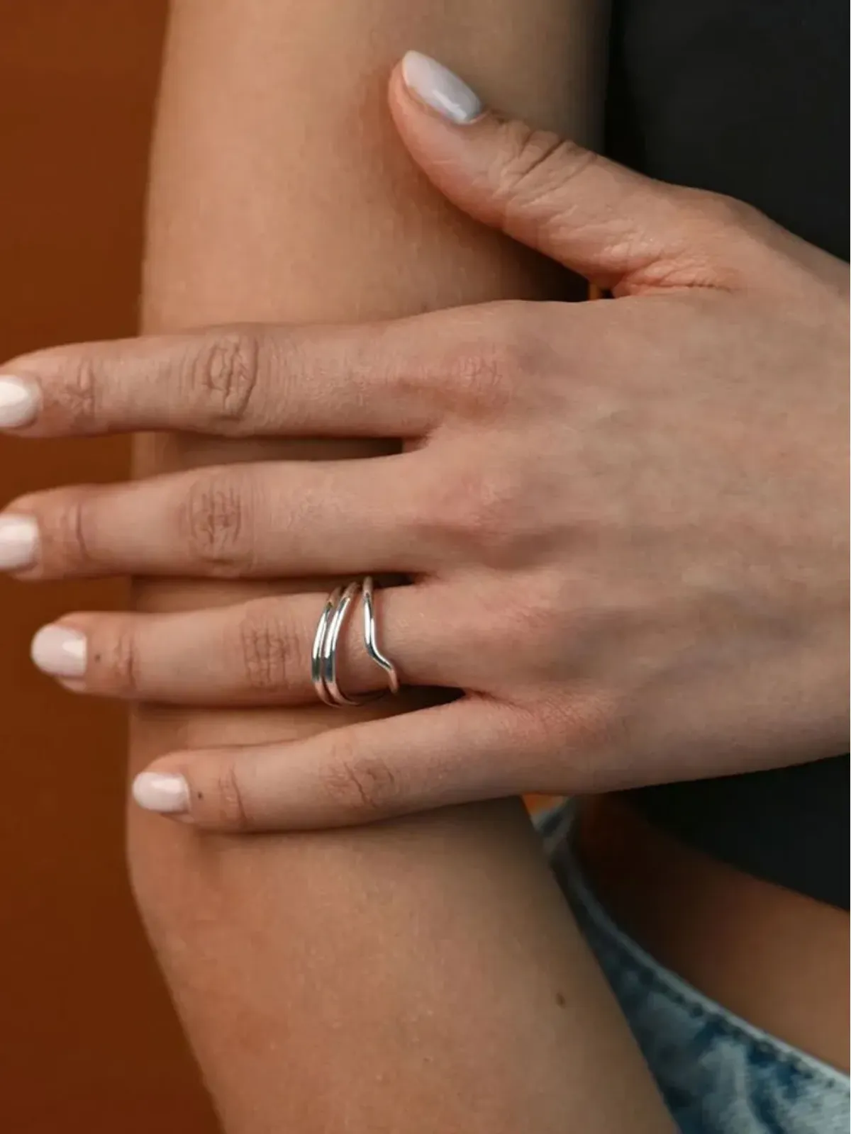 NO MORE wave-design ring - 画像2