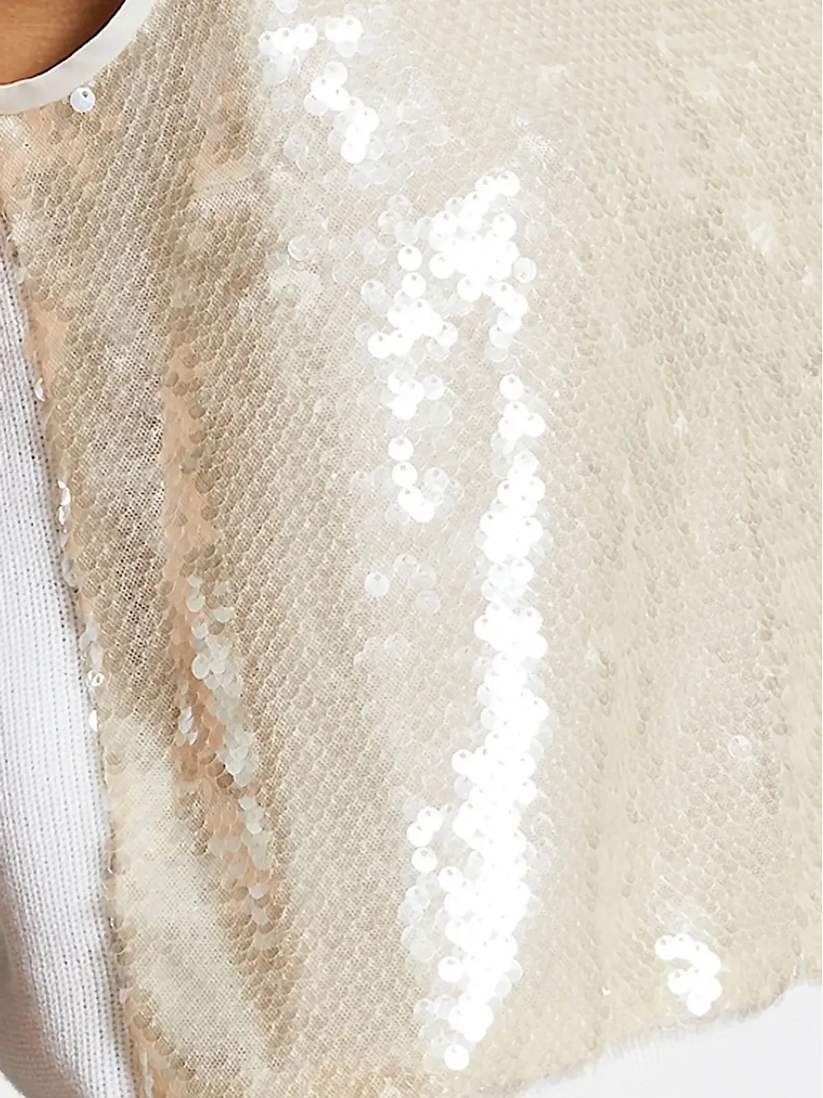 Peserico スパンコール装飾ノースリーブトップ - 画像5